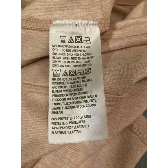 zuda Women's Z-Ultrasoft Legging with Seaming Detail Rose Tan XL - Picture 7 of 7